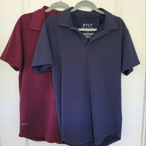 Bylt Basics Lux Microdot Polo Set